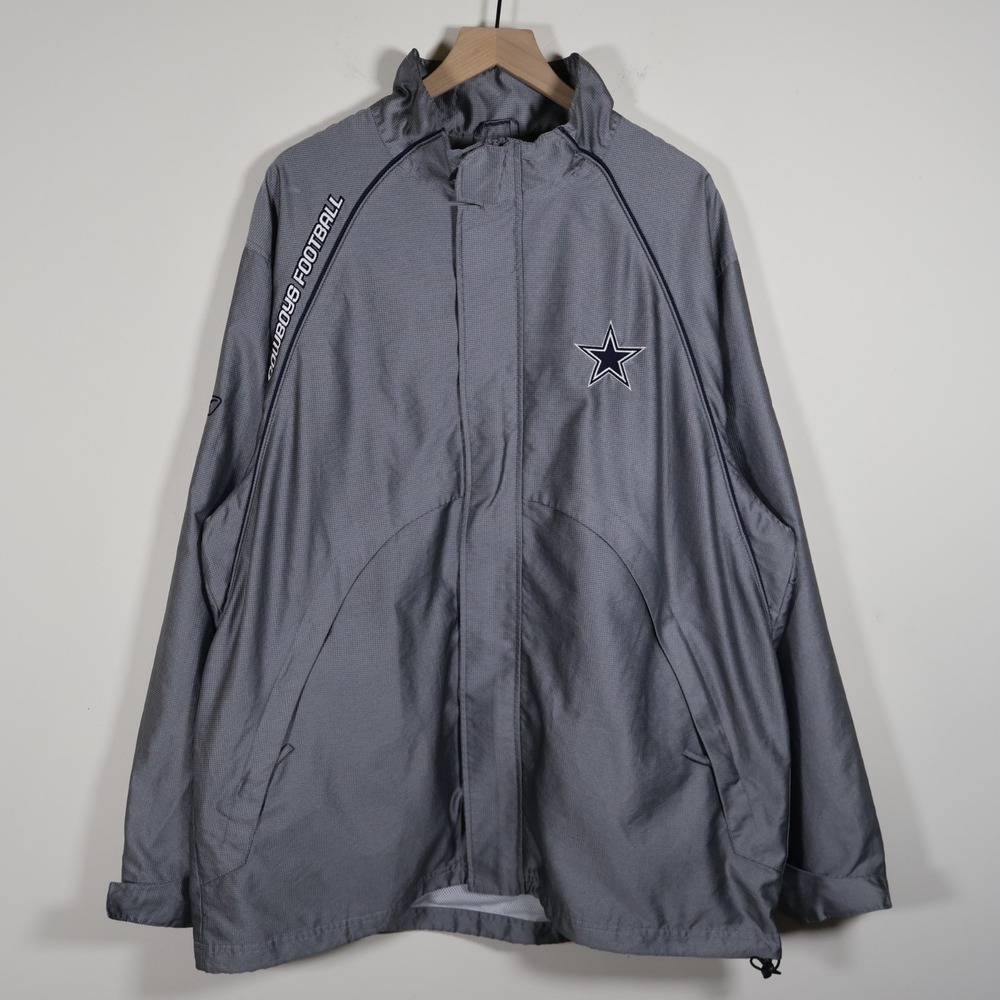 Dallas‎ Cowboys Team Apparel On Field Reebok Men's Windbreaker Jacket Men's XL